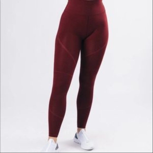 Alphalete Pants & Jumpsuits Alphalete Og Revival Leggings Bordeaux